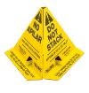 Trilingual "Do Not Stack" Pallet Cone